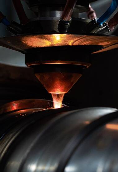 Laser cladding